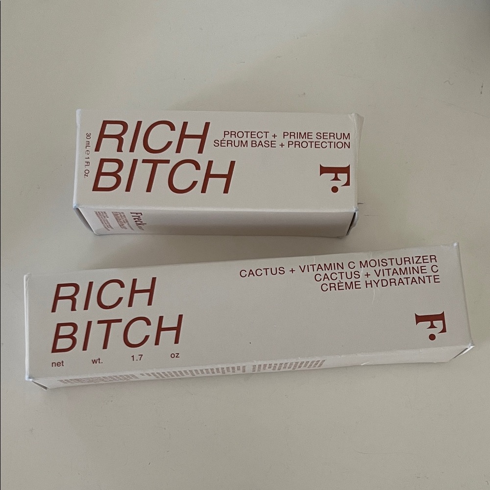 Freck Beauty Rich B Protect + Prime Serum and Vitamin C Moisturizer